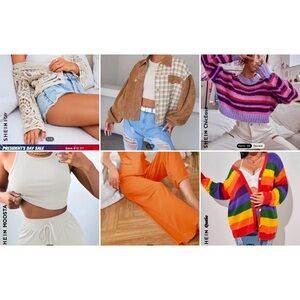 Bundle of small-medium women clothes. Two piece set, sweaters, jackets